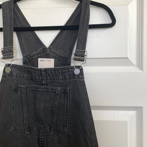 ASOS maternity overall. UK12. I wear a 6/8 at madewell.